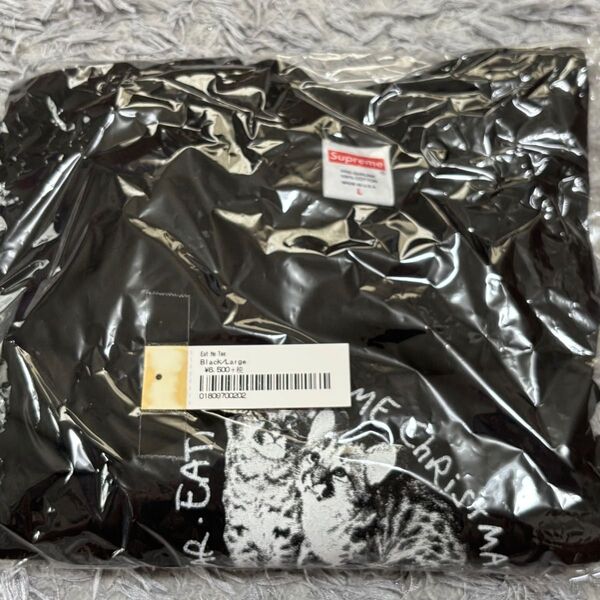 supreme Eat Me Christmas Cat Tee シュプリーム クリスマス キャット