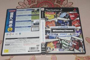 ▲PS2　Ｊリーグ　ウイニングイレブン2007　クラブチャンピオンシップ