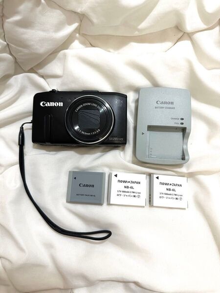 【美品】最終値下げ!高倍率ズームレンズ☆Canon PowerShot SX280 HS コンパクトデジタルカメラ