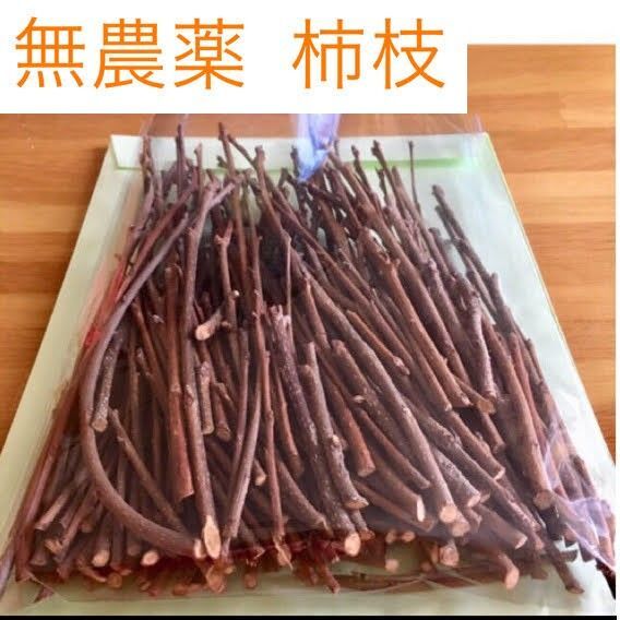 柿枝 果樹枝 かじり木 ★ 農薬不使用 ★ おもちゃ 草木染め 素材 チンチラ ハムスター リス モルモット デグー 鳥 インコ