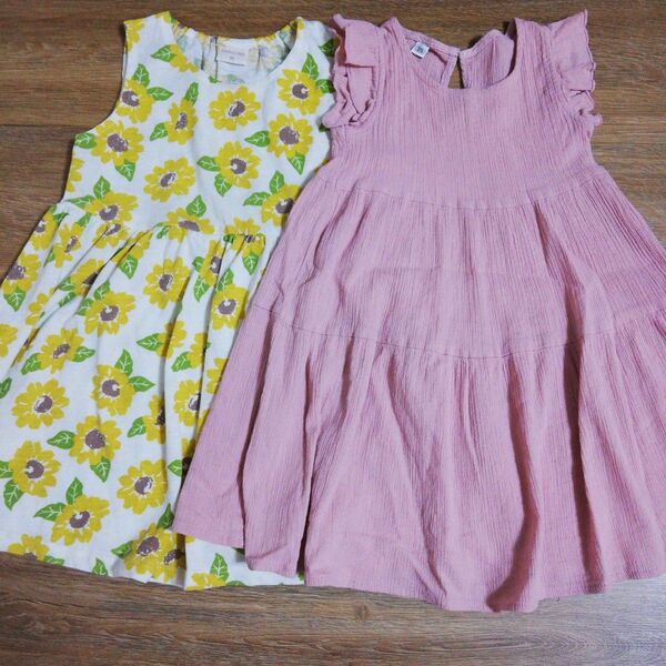 ベビー服まとめ売り ワンピース 2枚