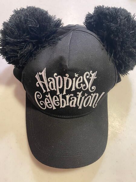 ディズニー35周年 Happiest Celebration! ポンポンキャップ 58センチ 帽子 キャップ