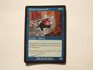 バイン　MTG こそこそするホムンクルス/Sneaky Homunculus foil 英語1枚