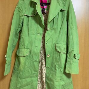 SCAT トレンチコート グリーン 160㎝