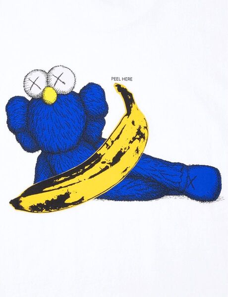 【UNIQLO】KAWS×Warhol UT (4XL/White)