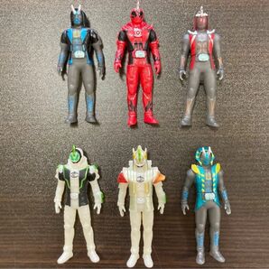 仮面ライダー ソフビ 仮面ライダーゴースト 6体 まとめ売り バンダイ フィギュア