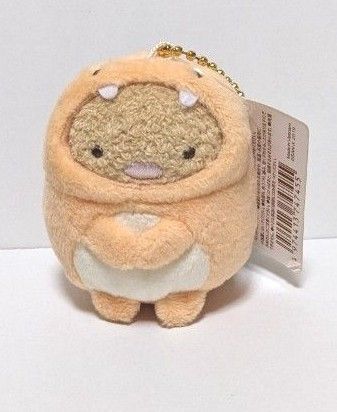 すみっコぐらし とんかつ きょうりゅうごっこ ぶらさげぬいぐるみ