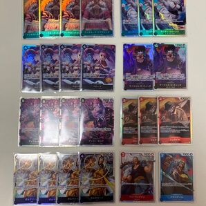 ワンピースカード SR まとめ売り モリア シュライヤ ベックマン ペローナ ジョーンズ ティーチ など ワンピース