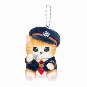 「新品未開封品」 モフサンド 駅長にゃん マスコット mofusand 東京駅限定