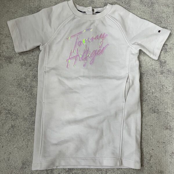 トミーヒルフィガー ベビー服 半袖 ワンピース