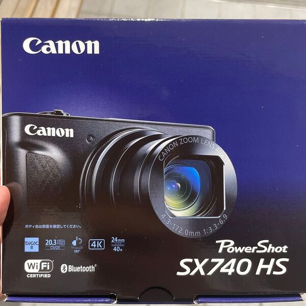 PowerShot SX740 HS (ブラック)