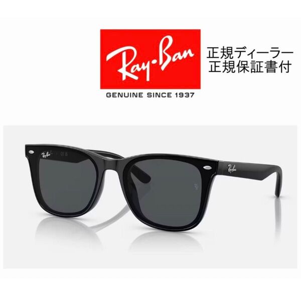 Ray-Ban レイバン サングラス 黒 グレー レンズ 正規保証書付き