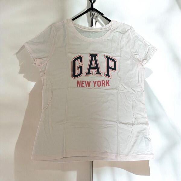 GAP Tシャツ ピンク ロゴ レディース