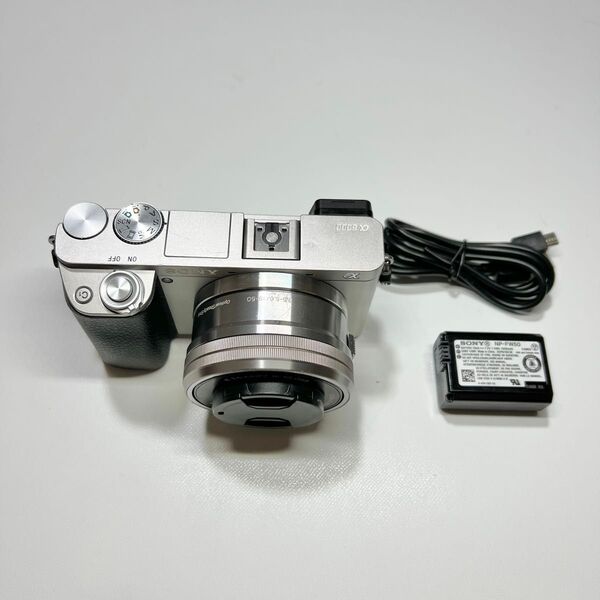 SONYα6000 パワーズームレンズキット ILCE-6000L/S (シルバー)