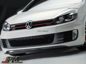 E STYLE カーボン VW GTI6 MK6 フロントリップスポイラー2008-2014 JPM