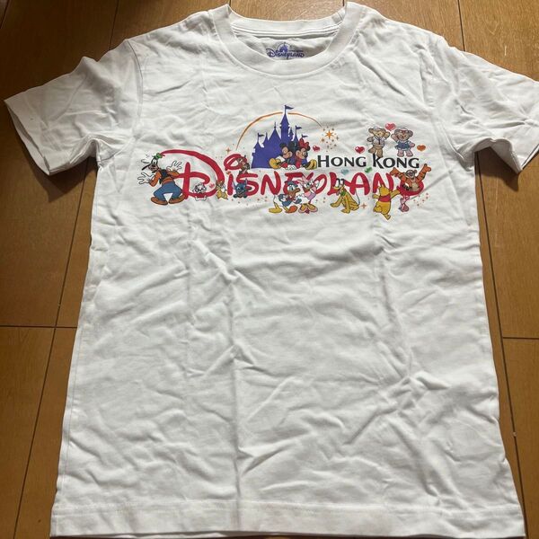 Tシャツ 香港ディズニーランド 白