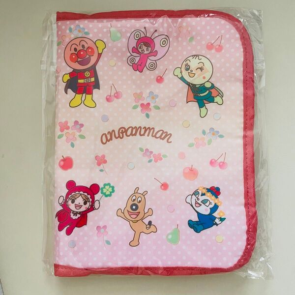 新品未使用 アンパンマン 母子手帳ケース ピンク