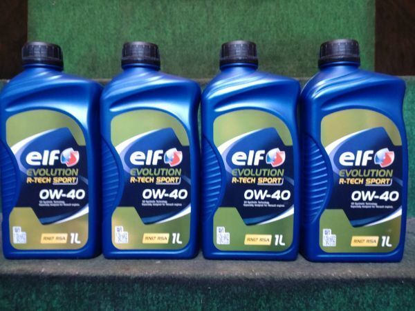 erf EVOLUTION R-TECH SPORT 0W-40 1L エルフ エボリューション アールテック スポーツ 0W-40 1L 4本セット 合計4L 全合成油