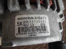 GE6 フィット ダイナモ オルタネーター AHGA77 31100-RB0-004 テストOK 中古品 0108_画像3