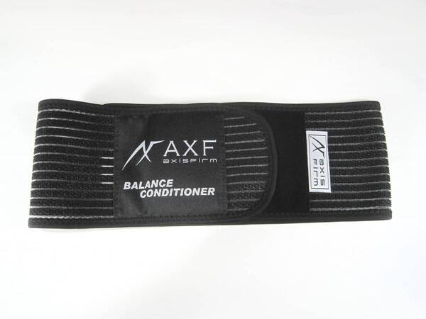 新品 AXF axisfirm アクセフ 腰サポートベルト Sサイズ ウエスト60~80cm 腰 サポーター 腰椎 骨盤 ベルト