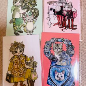 ヒグチユウコ 韓国展示会 SECRET FOREST 金属フォーム まとめ売り メタルフレーム 4枚 ギュスターヴくん