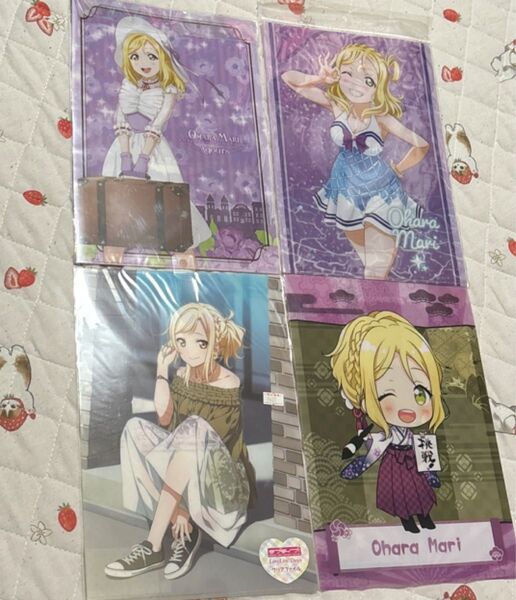 新品 未開封 ラブライブサンシャイン 小原鞠莉 クリアファイル セット