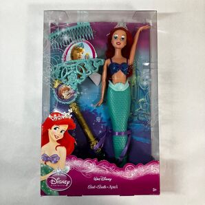 Disney Princess Ariel/Mattel2009/ディズニープリンセス アリエル/ドール、ステッキ、ティアラ