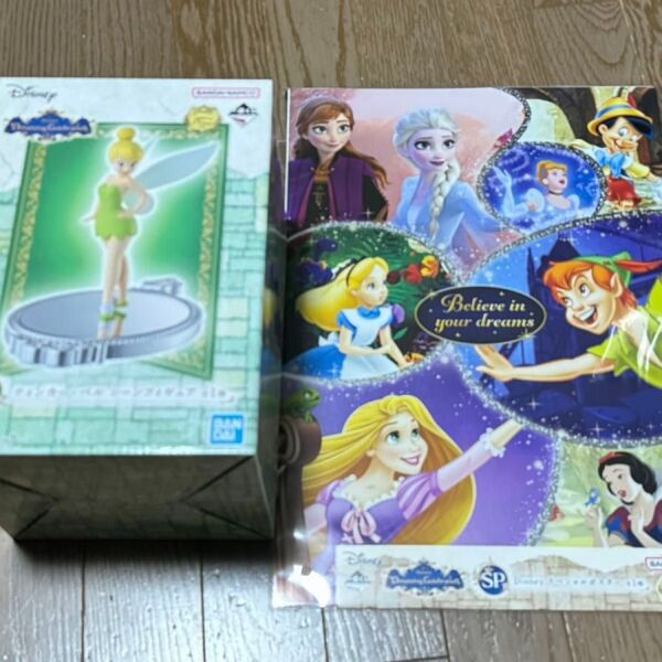 ディズニー 1番くじ ティンカーベルフィギュアとディズニー1番くじ SP賞 スペシャル賞のセット