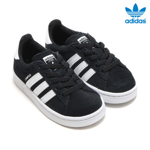  free shipping 15cm* adidas Originals CAMPUS EL I Adidas campus black white baby Kids shoes sneakers parent . link BY9599