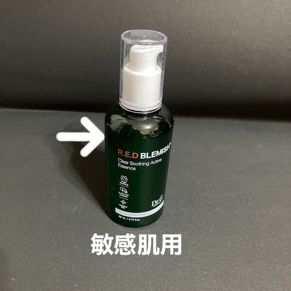Dr.G レッドブレミッシュクリアスージングアクティブエッセンス 80ml