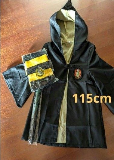 ハリーポッター ローブ 杖 マフラーコスプレ3点セット Harry Potter