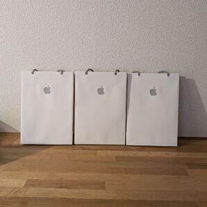 アップルストア 紙袋 ショッパー 3枚セット