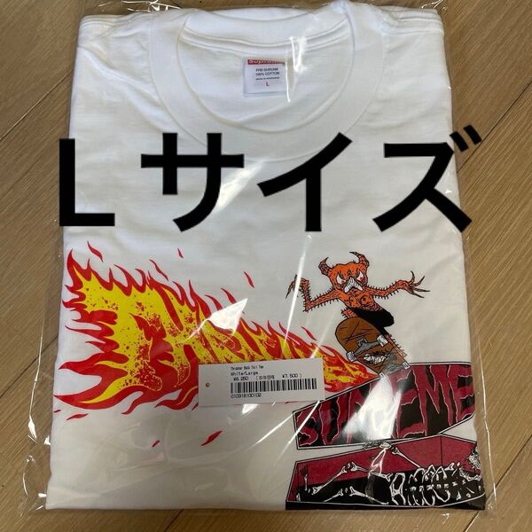 Supreme×Thrasher Back Tail Tee