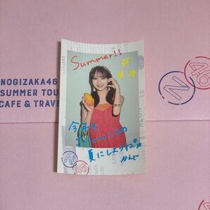乃木坂46 全ツカフェ ポラロイド風ステッカー佐藤楓
