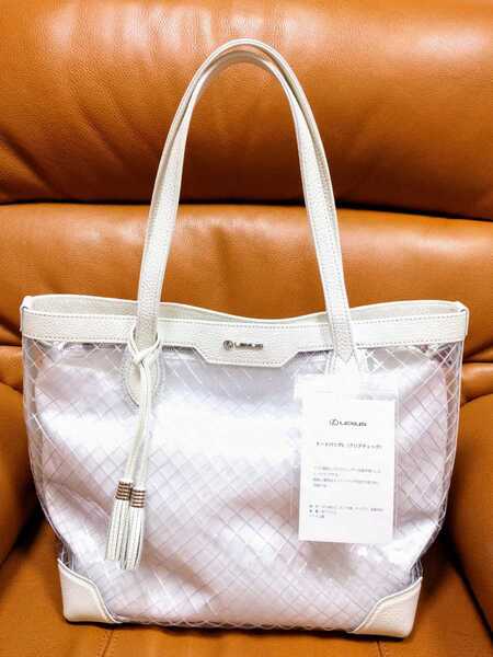 レクサス トートバッグ 新品 クリアチェック LEXUSコレクション正規品