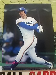 1988年 カルビー プロ野球カード 西武 秋山幸二 No.130