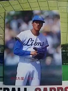 1988年 カルビー プロ野球カード 西武 渡辺久信 No.46