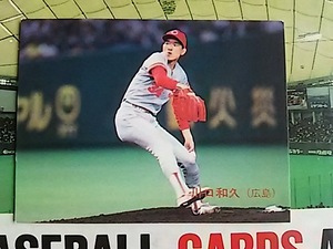 1989年 カルビー プロ野球カード 広島 川口和久 No.333