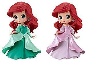  число 3 комплект есть Qposket Disney Characters- Ariel Princess Dress 2 вида комплект 2Y-044