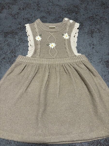 ワンピース ベビー服 女の子 ニットワンピース 子供服