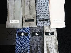 * stock disposal sale *7 pcs set *N3582* all [Ck] Calvin Klein. necktie *