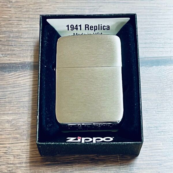 ZIPPO レプリカ クロームサテーナ シルバー 1941レプリカ 2014年製