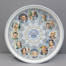 R　WEDGWOOD　MILLENNIUM　2000年　ART　MUSIC　プレート皿　現状品　売り切り _画像2