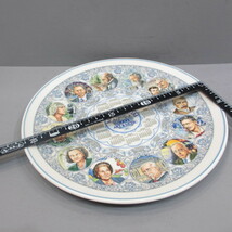 R　WEDGWOOD　MILLENNIUM　2000年　ART　MUSIC　プレート皿　現状品　売り切り _画像3