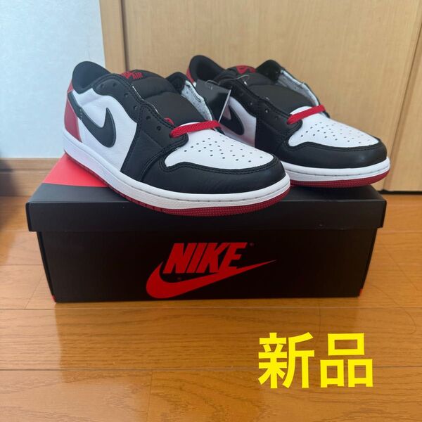 Nike Air Jordan 1 Retro Low OG "Black Toe"
