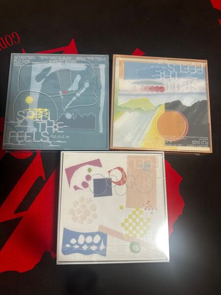 SEVENTEEN 12th Mini Album SPILL THE FEELS Standard盤 通常盤 セット