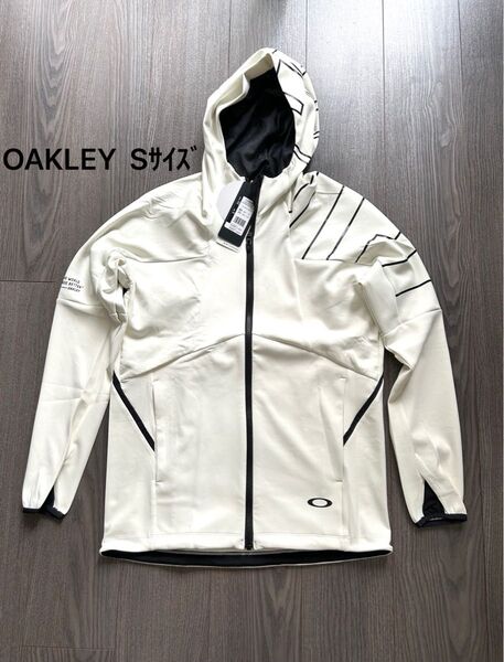 新品 OAKLEY オークリー シンクロニズムパーカー UPF50 吸汗速乾 S