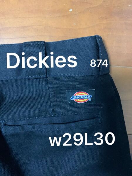 Dickies ディッキーズ 874 ワークパンツ チノパン w29 L30 ブラック
