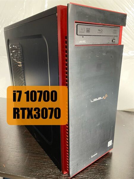 ハイエンドゲーミングPC/i7 10700/SSD搭載/Windows11/RTX3070/Valorantやパルワールドなどに