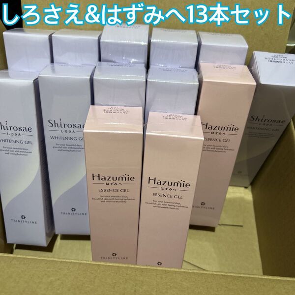 大正製薬 トリニティーライン しろさえ はずみへ ホワイトニングジェル shirosae 50g 13本セット シロサエ